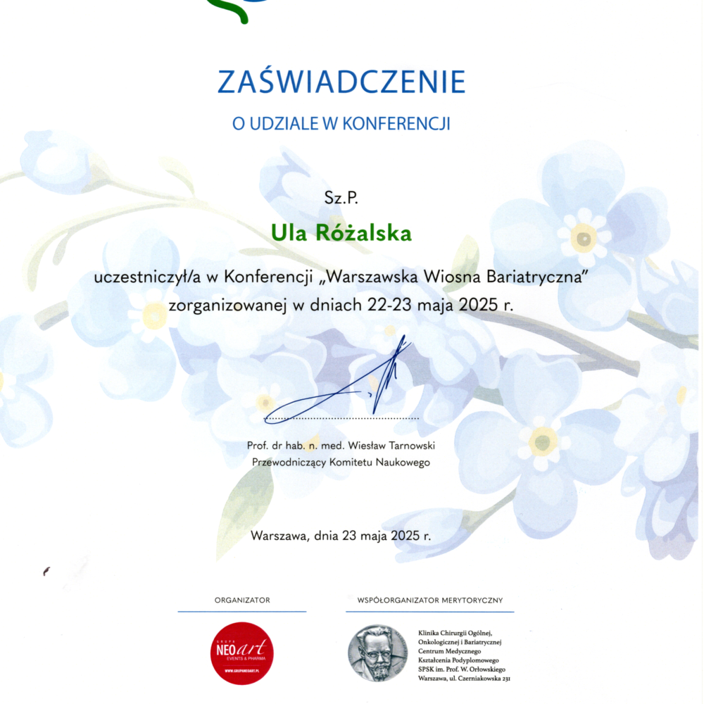 warszawska wiosna bariatryczna 2025 warszawska wiosna bariatryczna 2025